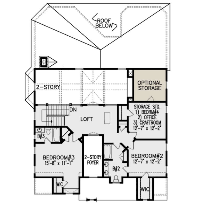 House Plan House Plan #21076 Drawing 2