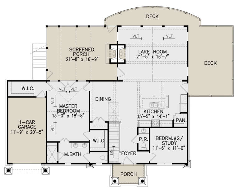 House Plan House Plan #21077 Drawing 1