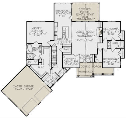 Main Floor for House Plan #699-00150