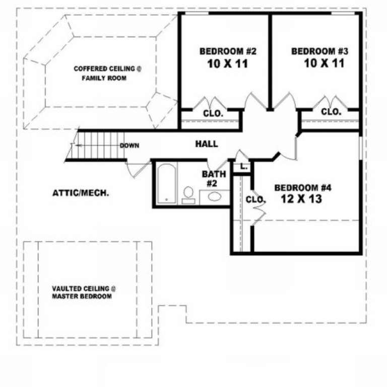 House Plan House Plan #2108 Drawing 2