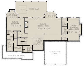 Basement for House Plan #699-00151