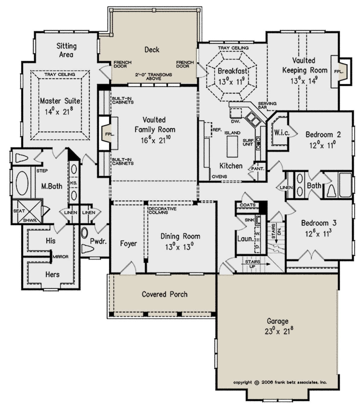 Main Floor for House Plan #8594-00236
