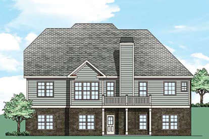 European House Plan #8594-00237 Elevation Photo