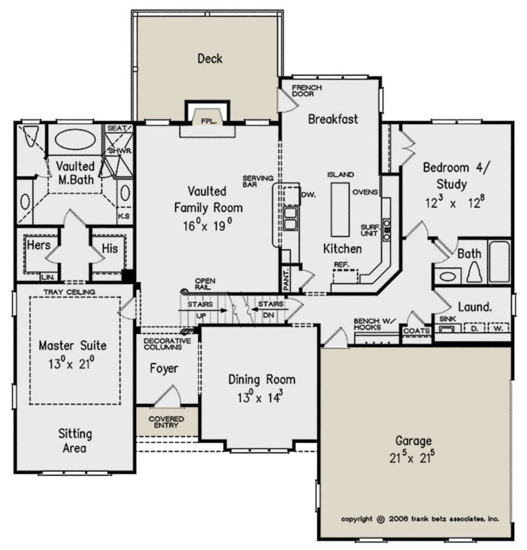 House Plan House Plan #21083 Drawing 1