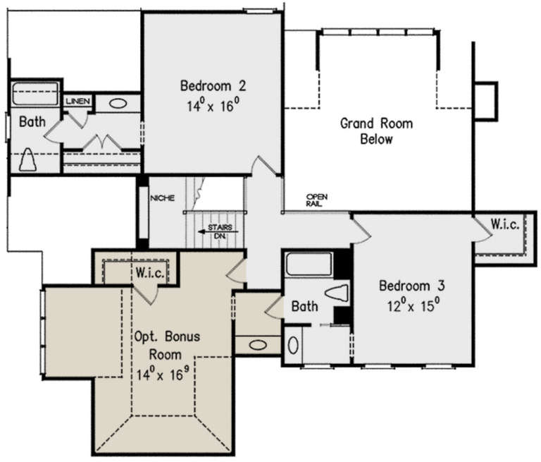 House Plan House Plan #21084 Drawing 2