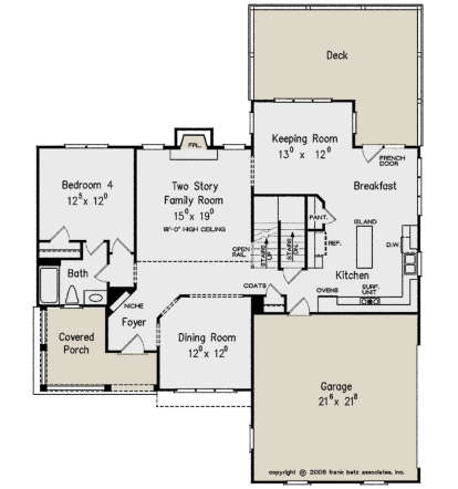 Main Floor for House Plan #8594-00240