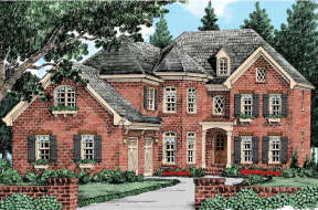 Traditional House Plan #8594-00241 Elevation Photo