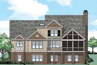 Country House Plan #8594-00242 Elevation Photo