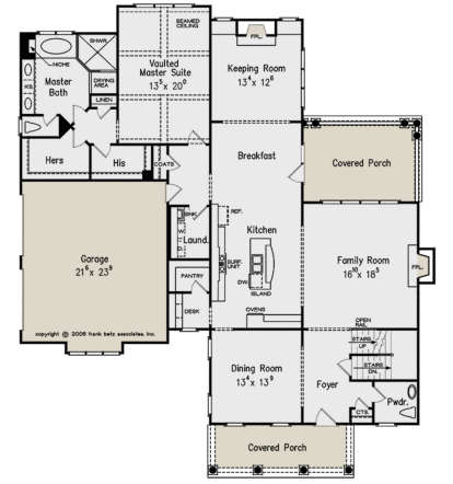 Main Floor for House Plan #8594-00243