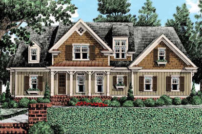 Traditional House Plan #8594-00244 Elevation Photo