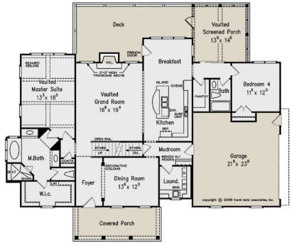 Main Floor for House Plan #8594-00244