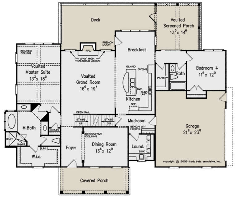 House Plan House Plan #21090 Drawing 1