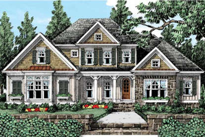 Traditional House Plan #8594-00245 Elevation Photo