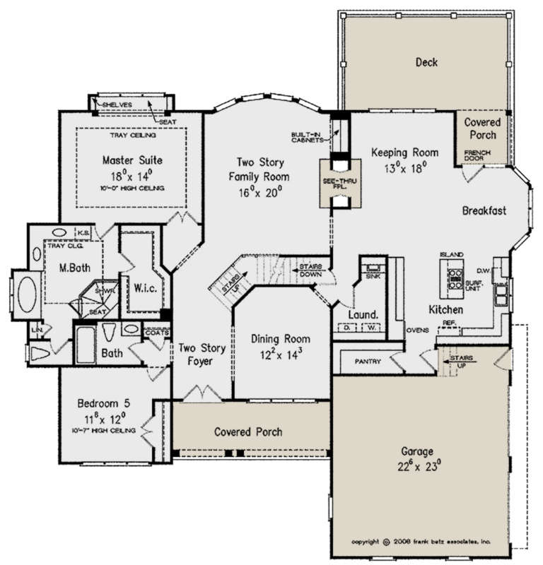 House Plan House Plan #21092 Drawing 1