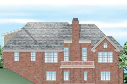 European House Plan #8594-00247 Elevation Photo