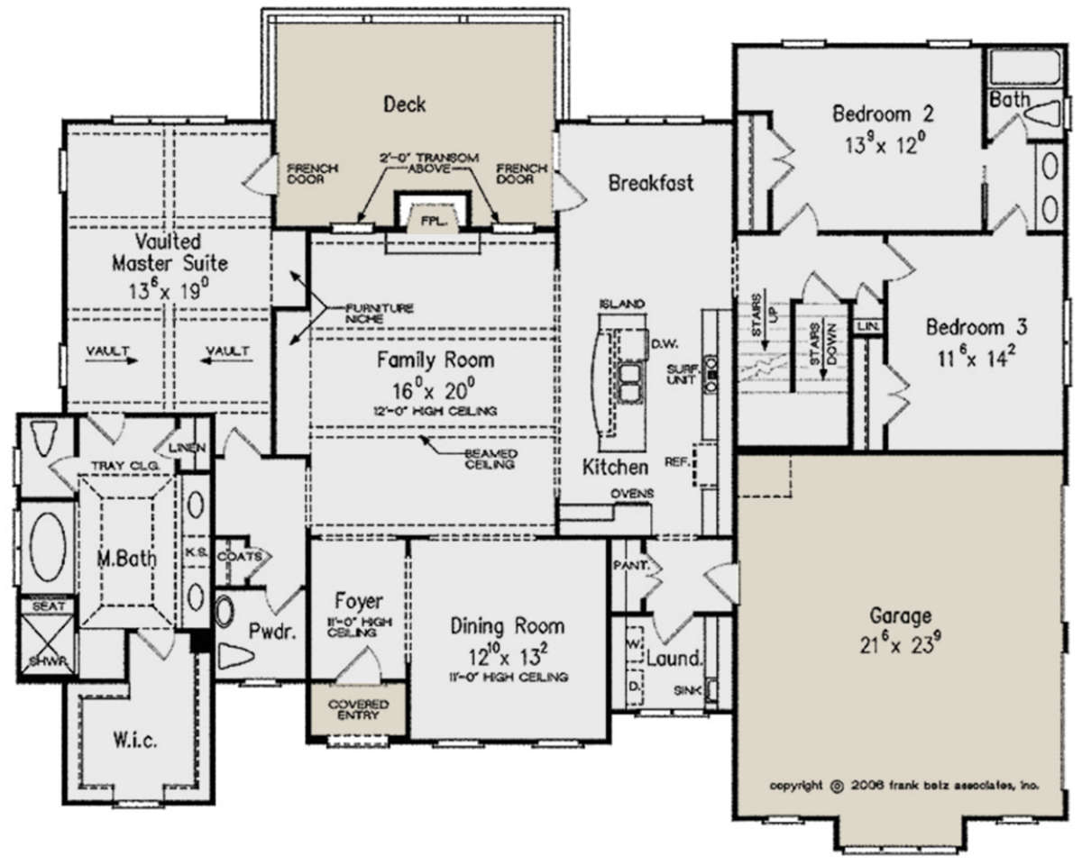 Main Floor for House Plan #8594-00247