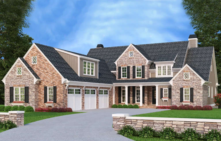 House Plan House Plan #21094 Front Elevation 