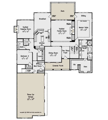 Main Floor for House Plan #8594-00248