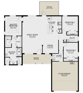 Main Floor for House Plan #3978-00193