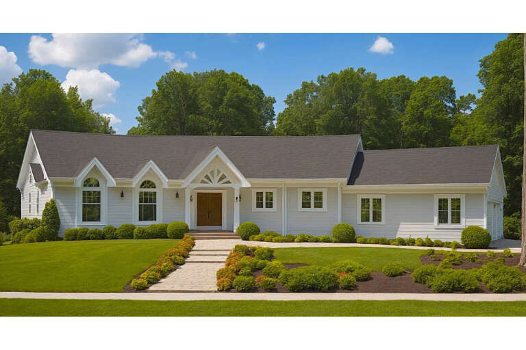 House Plan House Plan #211 Front Elevation