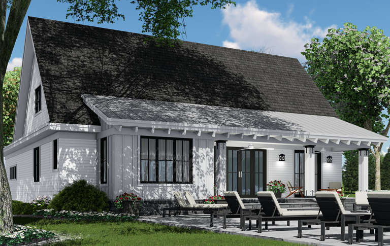 Modern Farmhouse House Plan #098-00313 Elevation Photo