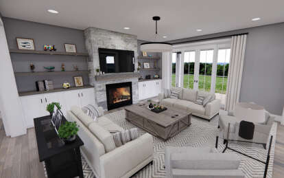 Modern Farmhouse House Plan #098-00313 Additional Photo