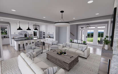 Modern Farmhouse House Plan #098-00313 Additional Photo