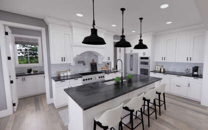 Modern Farmhouse House Plan #098-00313 Additional Photo