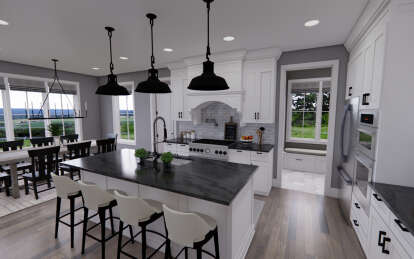 Modern Farmhouse House Plan #098-00313 Additional Photo