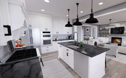 Modern Farmhouse House Plan #098-00313 Additional Photo