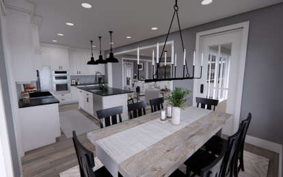 Modern Farmhouse House Plan #098-00313 Additional Photo