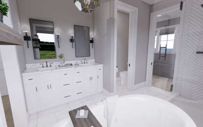 Modern Farmhouse House Plan #098-00313 Additional Photo