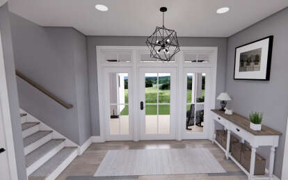 Modern Farmhouse House Plan #098-00313 Additional Photo