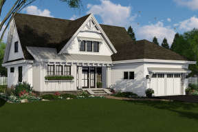 Modern Farmhouse House Plan #098-00314 Elevation Photo
