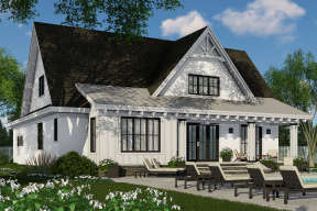 Modern Farmhouse House Plan #098-00314 Elevation Photo