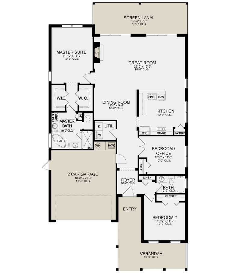 House Plan House Plan #21102 Drawing 1