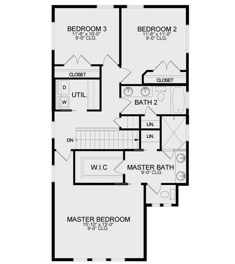 House Plan House Plan #21105 Drawing 2