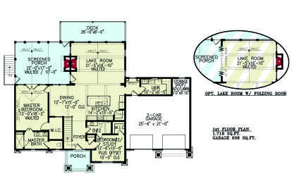 Main Floor for House Plan #699-00158