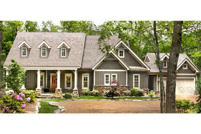 Craftsman House Plan #699-00160 Elevation Photo