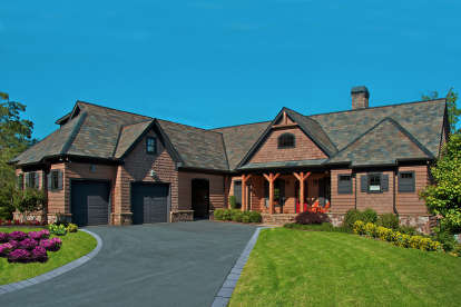 Mountain House Plan #699-00161 Elevation Photo