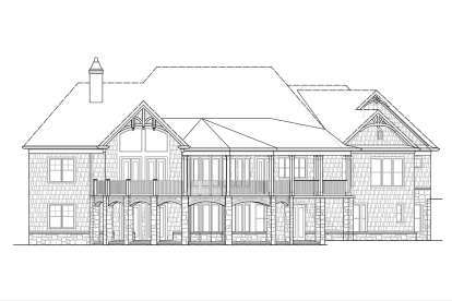 Craftsman House Plan #699-00162 Elevation Photo