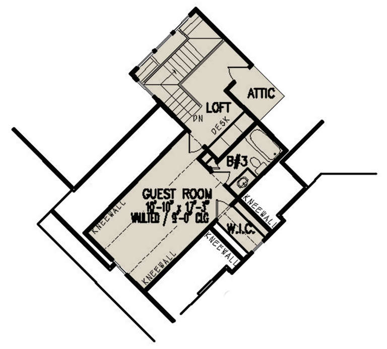 House Plan House Plan #21117 Drawing 2