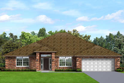 House Plan House Plan #21127 Front Elevation 