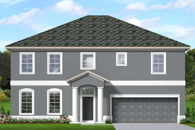 House Plan House Plan #21133 Front Elevation 