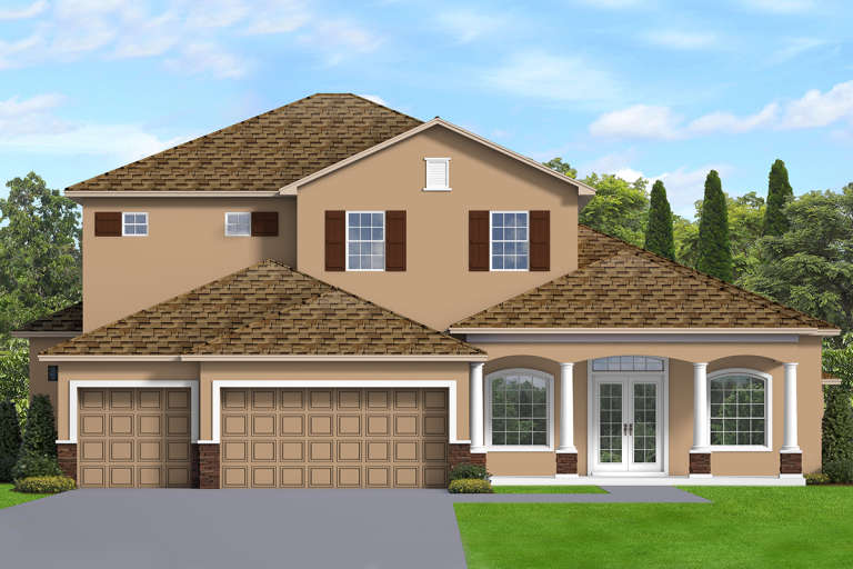 House Plan House Plan #21138 Front Elevation 