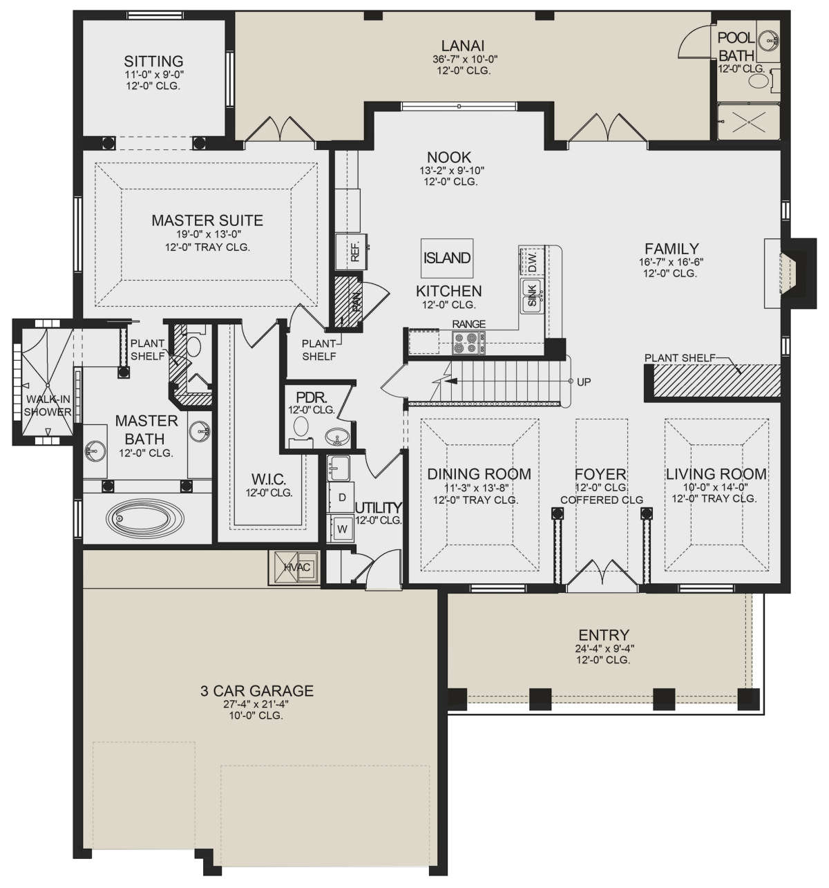 Main Floor for House Plan #3978-00216
