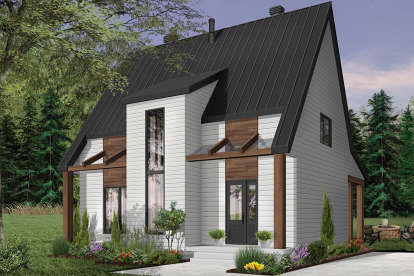 House Plan House Plan #21141 Front Elevation 