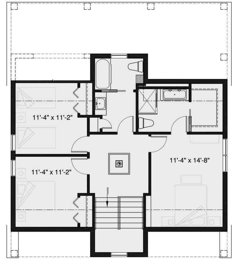 House Plan House Plan #21141 Drawing 2