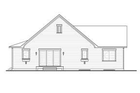 Country House Plan #034-01158 Elevation Photo