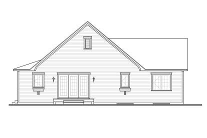 Country House Plan #034-01158 Elevation Photo